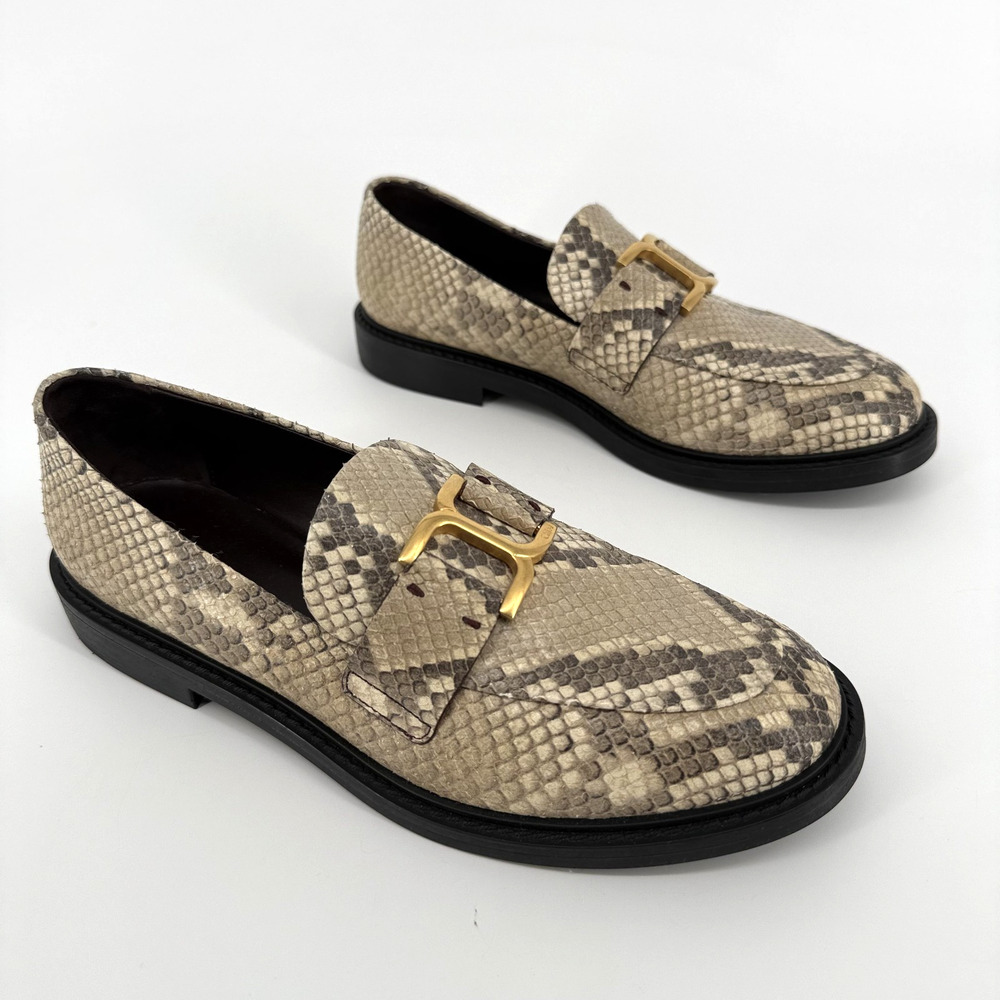 Chloé Marcie Loafers 38.5 Old Money Quiet Luxury Minimalist Parisian Chic Style